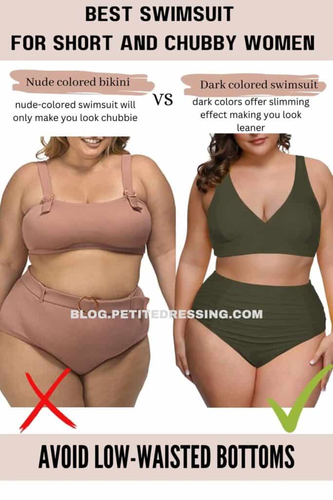 Avoid Nude-Colored Swimsuits