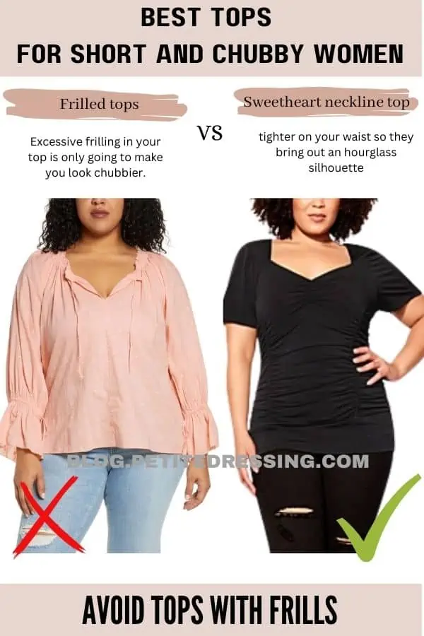 The Tops Guide for Short and Chubby Women - Petite Dressing