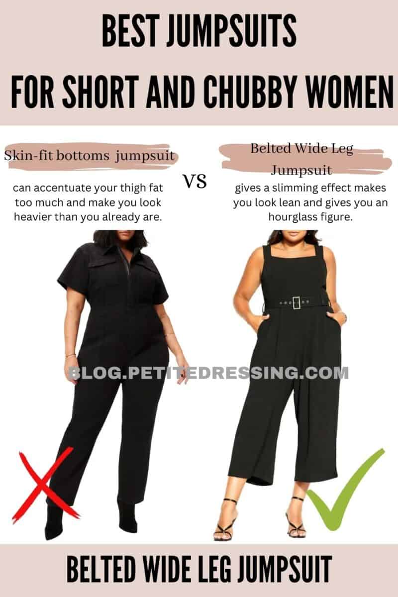 Jumpsuit Guide for Short and Chubby Women