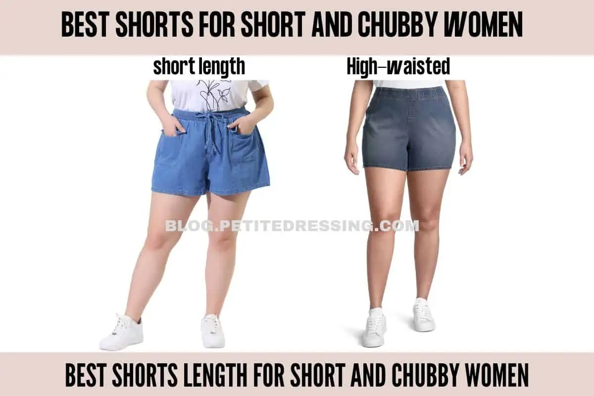 Shorts for chubby on sale ladies