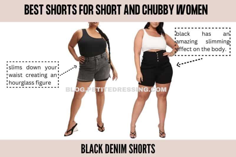 The shorts guide for short and chubby women