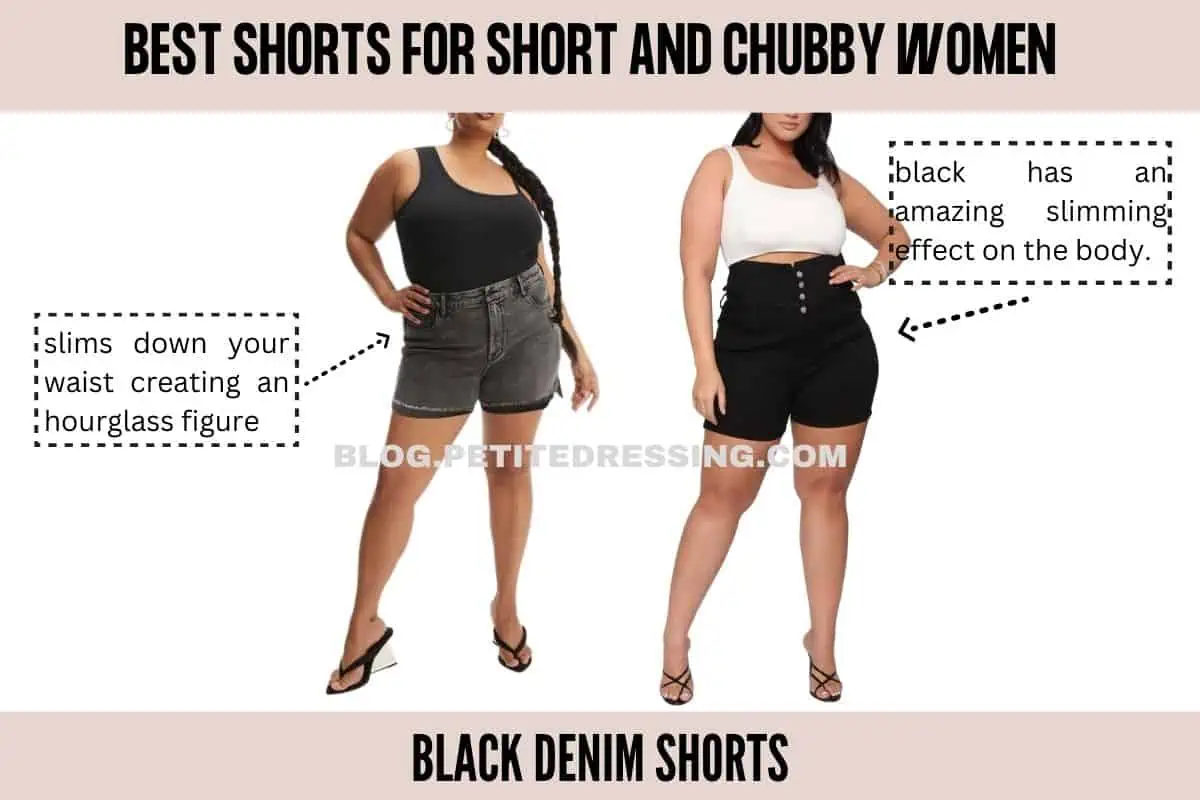 The shorts guide for short and chubby women - Petite Dressing