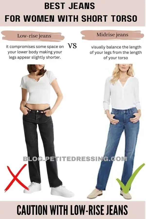 Jeans Guide for Women with a Short Torso - Petite Dressing