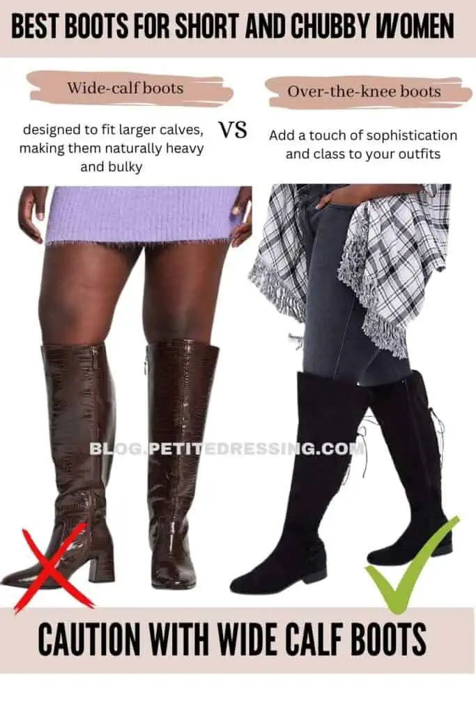 Boots guide for Short and Chubby Women - Petite Dressing