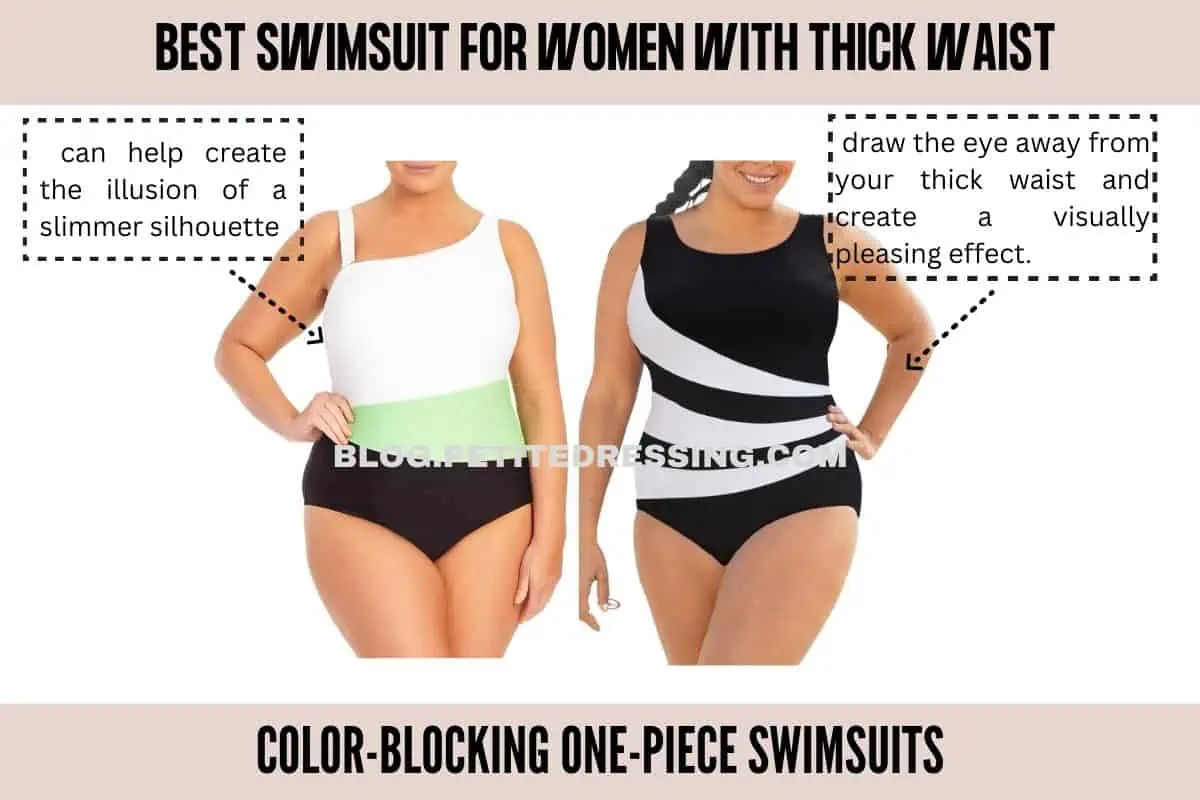 Swimsuit Guide for Women with Thick Waist - Petite Dressing