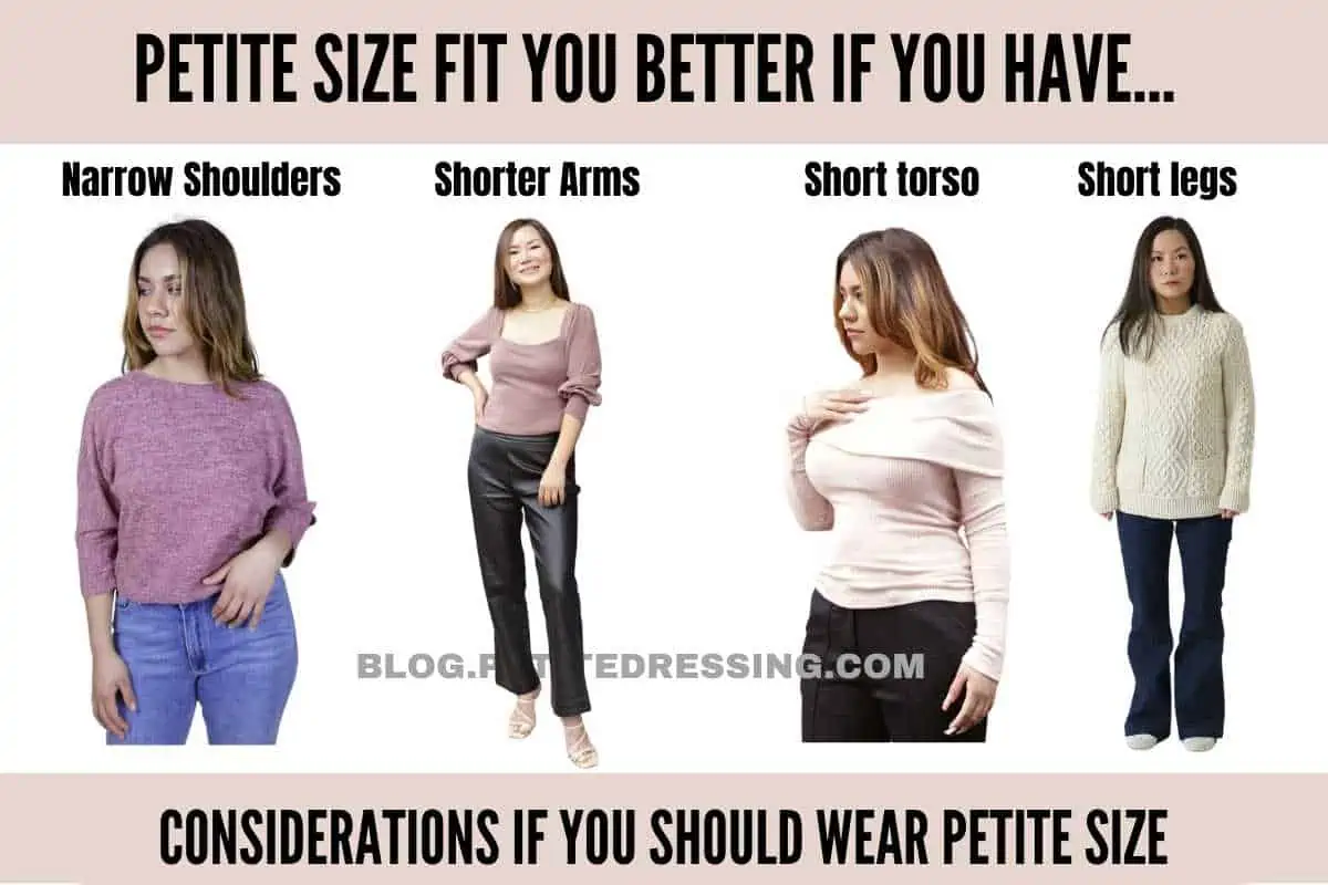 Should you Wear Petite Size? - Petite Dressing