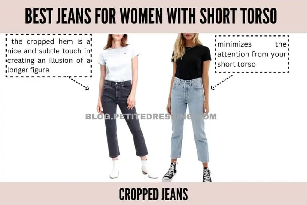 Cropped Jeans