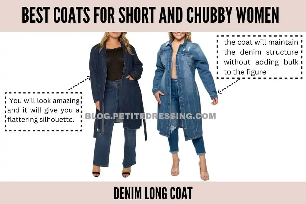 Coats for best sale short stocky woman