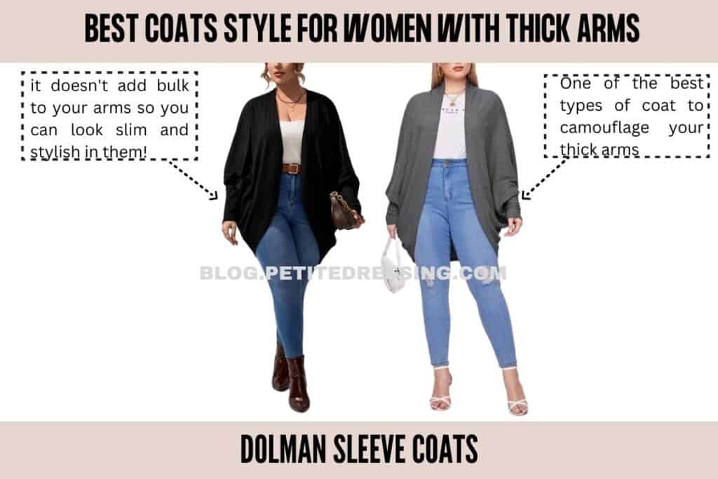 Dolman Sleeve Coats