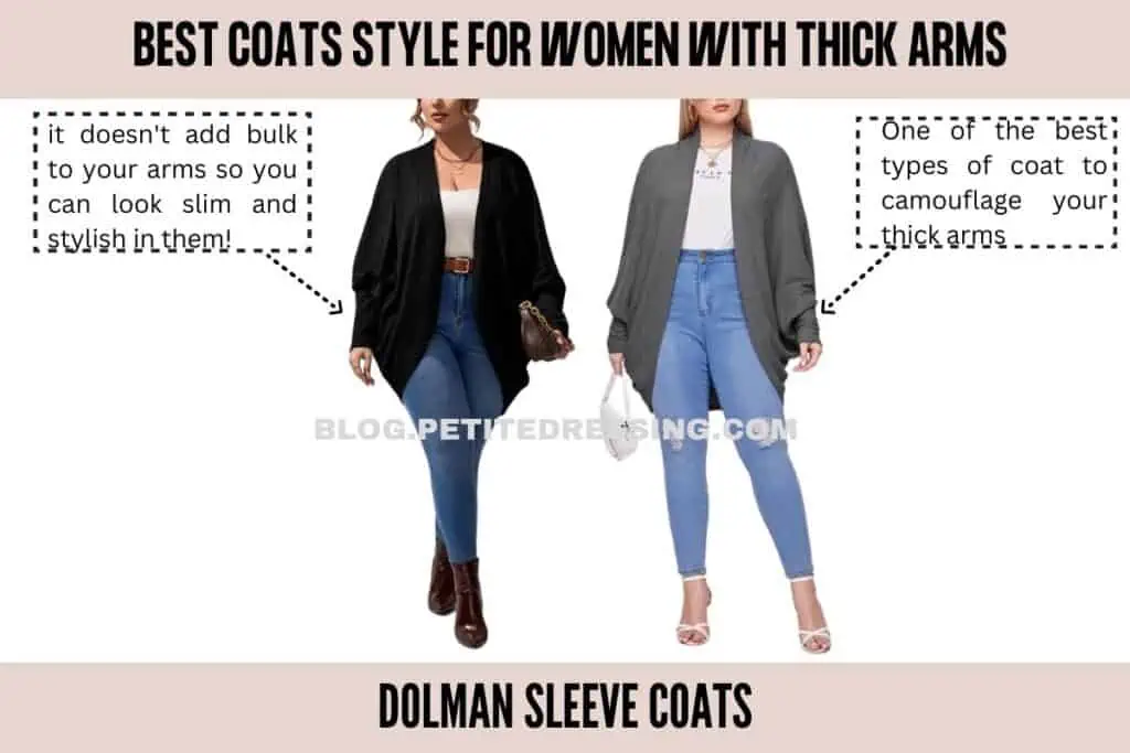 Dolman Sleeve Coats