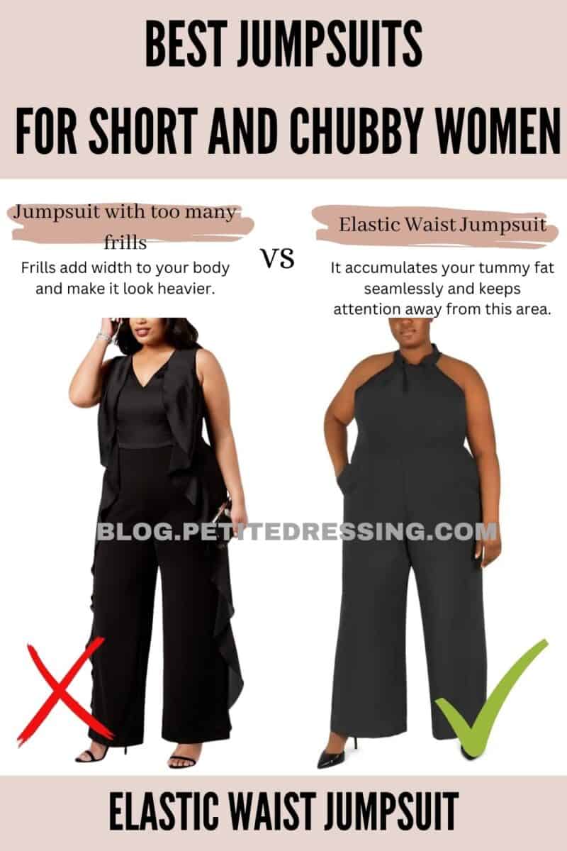 Jumpsuit Guide for Short and Chubby Women