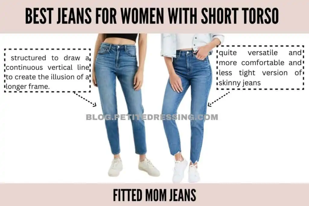 Fitted Mom Jeans