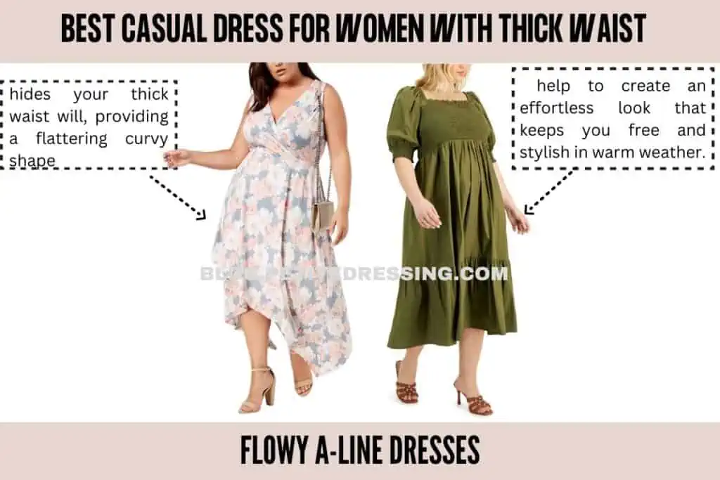 Flowy A-line dresses