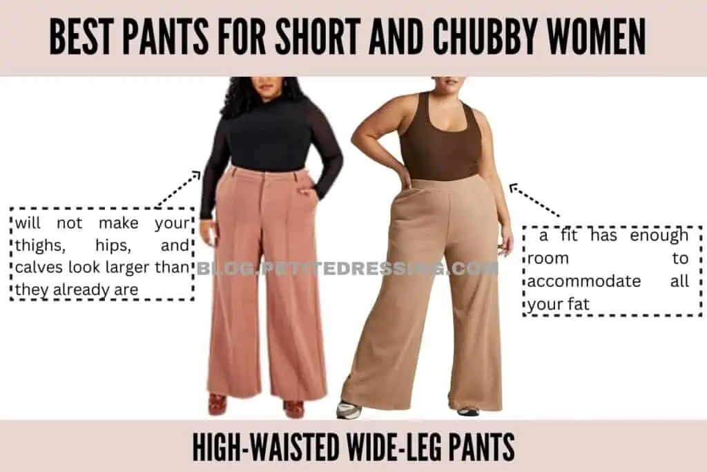 High-Waisted Wide-Leg Pants