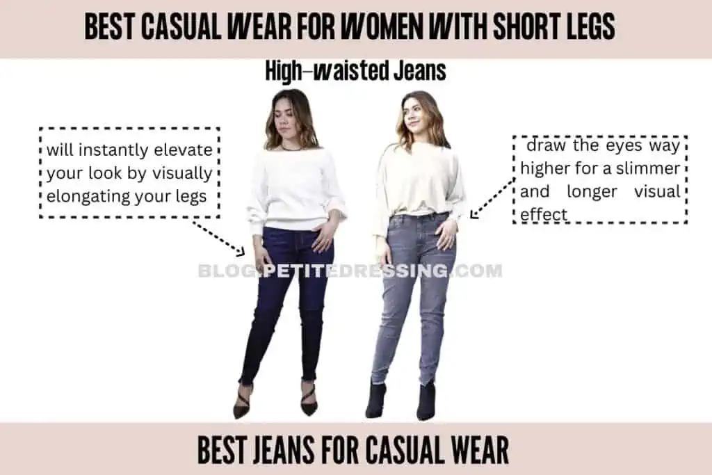 Casual Wear Guide for Women with Short Legs - Petite Dressing