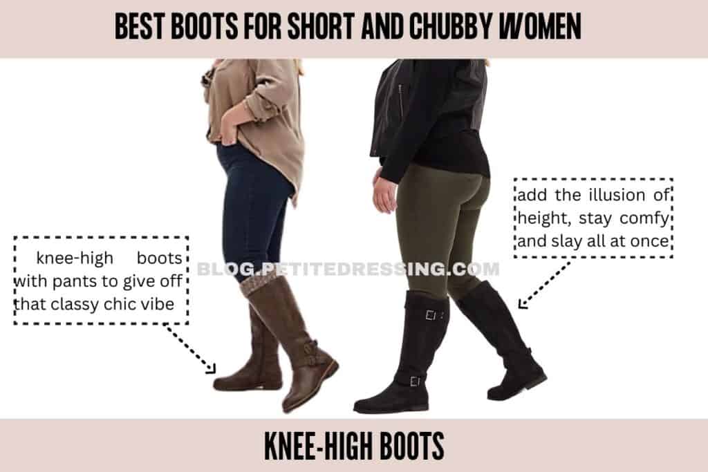 Knee-high boots