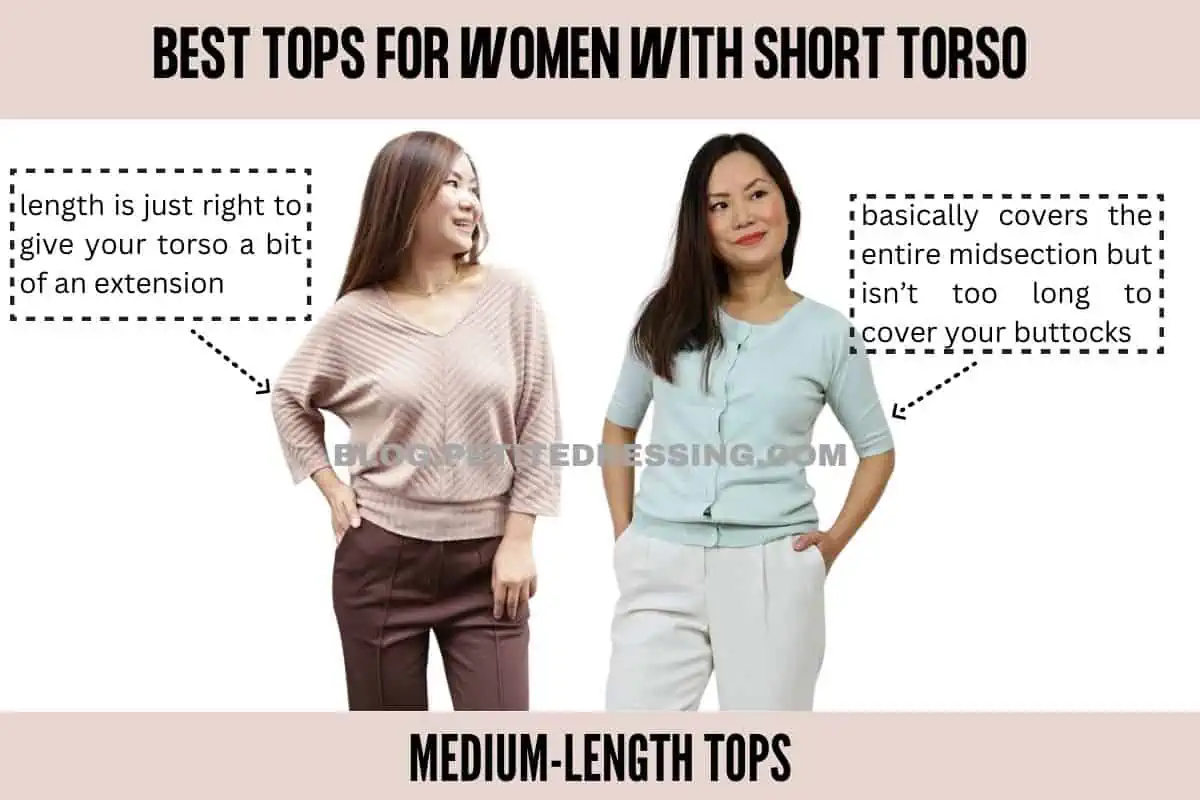 Medium Length Tops