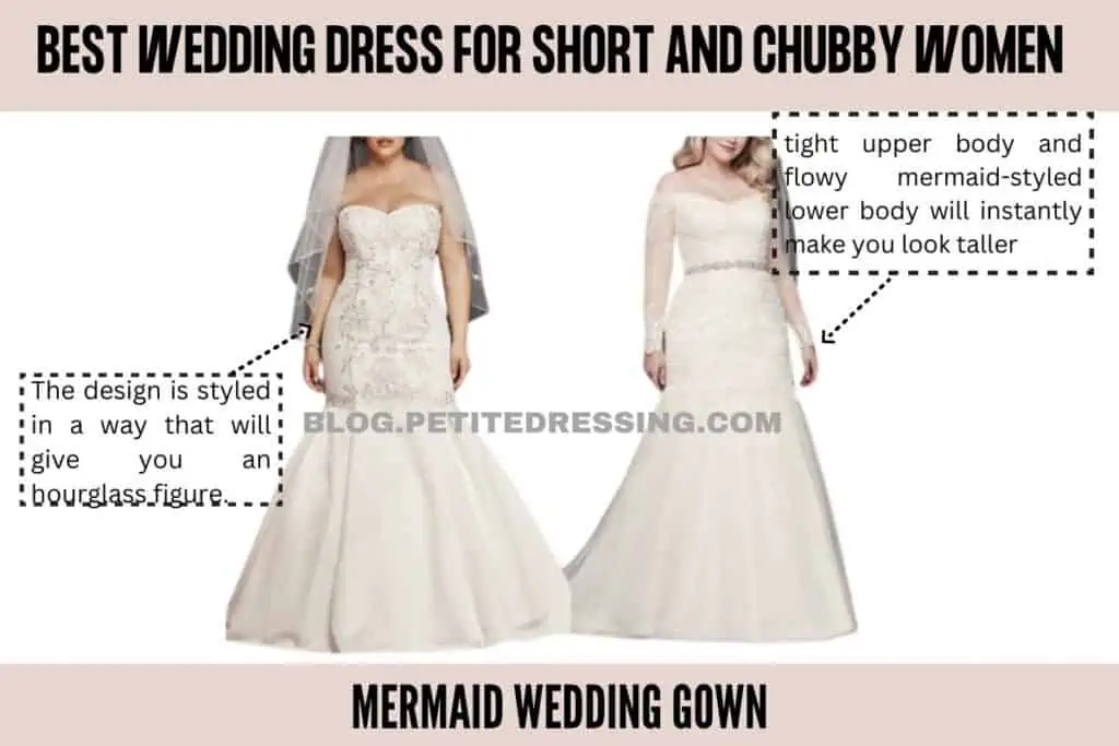 The Wedding Dress Guide for Short and Chubby Women - Petite Dressing