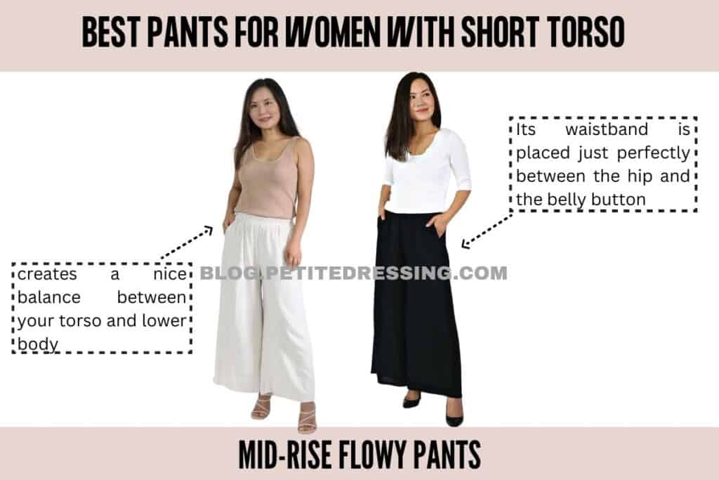 Mid-Rise Flowy Pants (1)