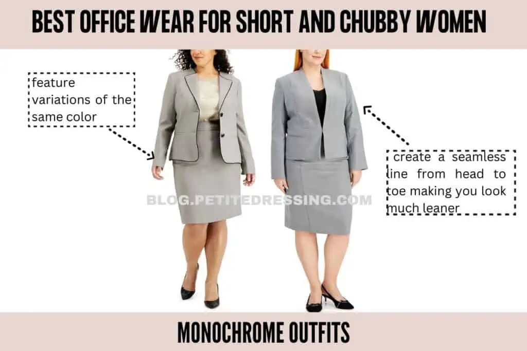 Monochrome outfits
