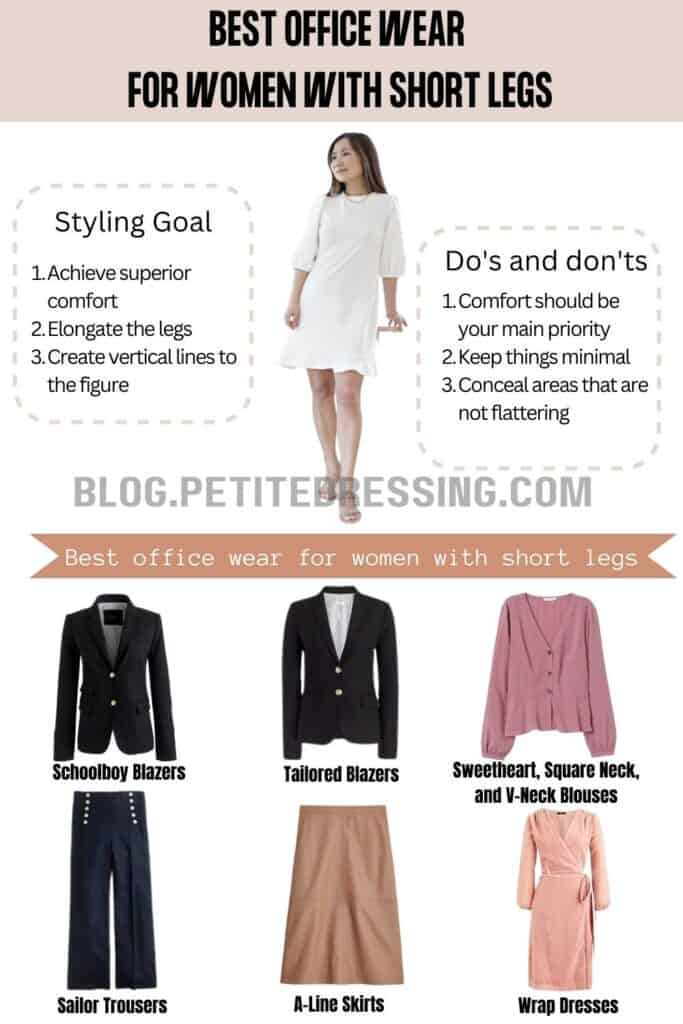 Officewear Style Guide for Women with Short Legs