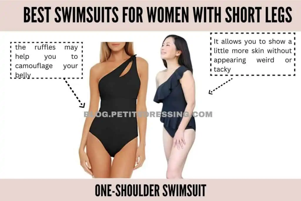 One-shoulder swimsuit-1