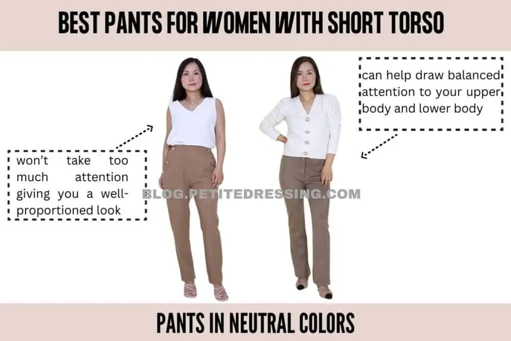 Pants in Neutral Colors
