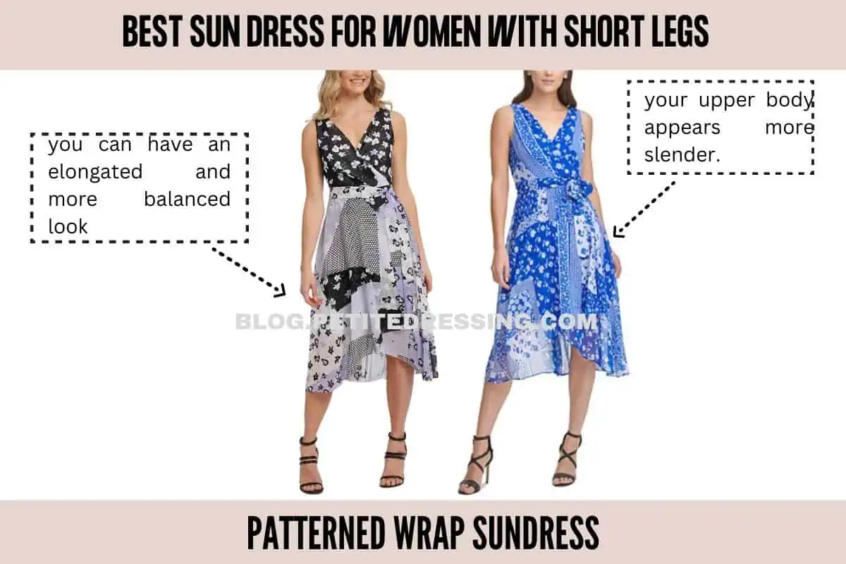 Sun dress guide for women with short legs - Petite Dressing