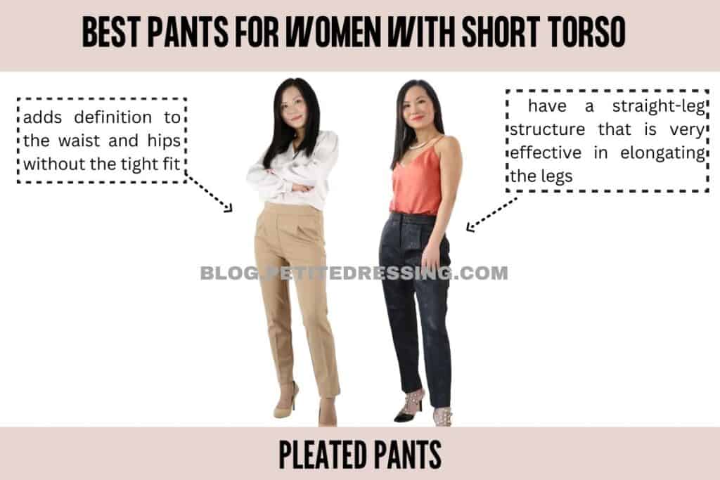 Pleated Pants