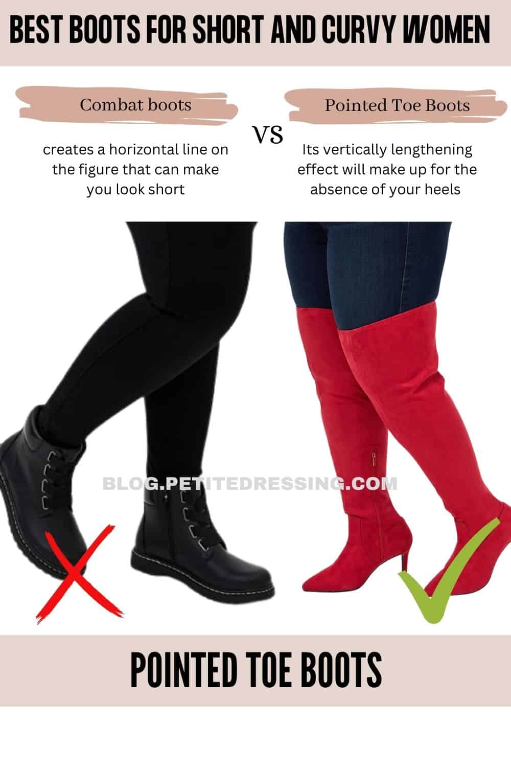 Boots Style Guide for Short and Curvy Women