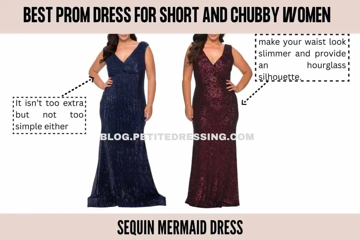 Gowns for short outlet and chubby