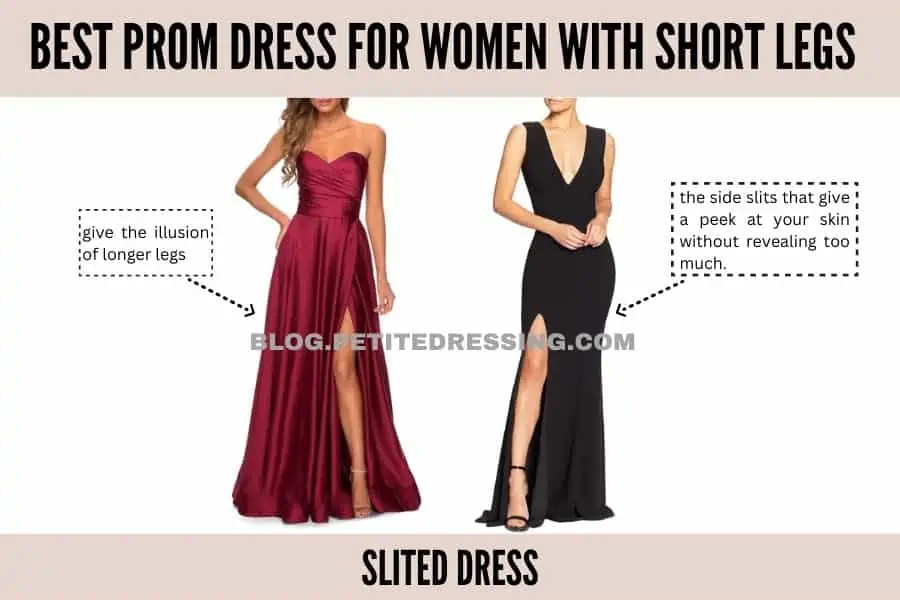 Slited dress