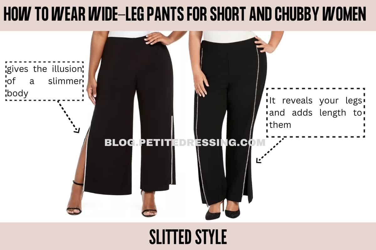 Wide Leg Pants Guide for Short and Chubby Women