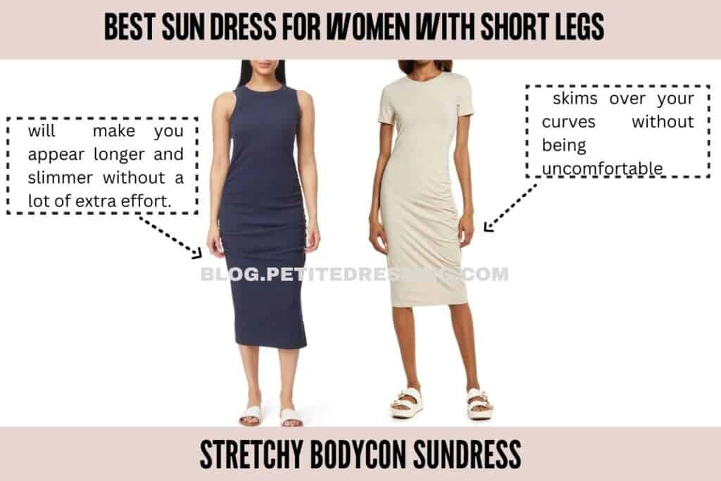 Stretchy bodycon sundress