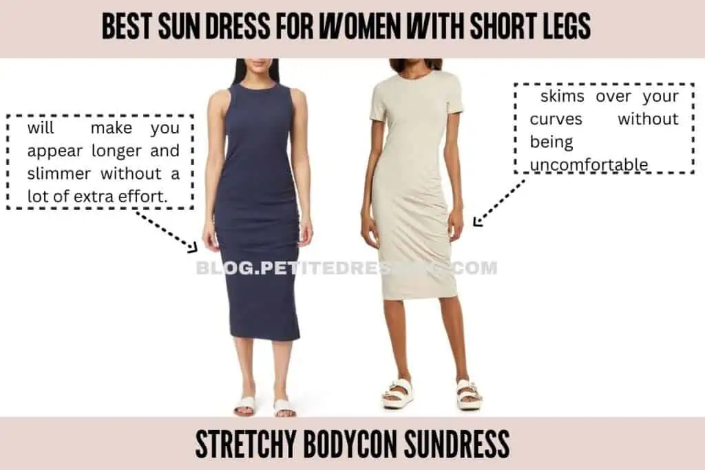 Stretchy bodycon sundress