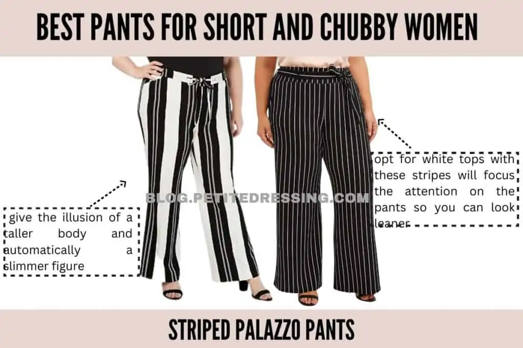 Striped Palazzo Pants