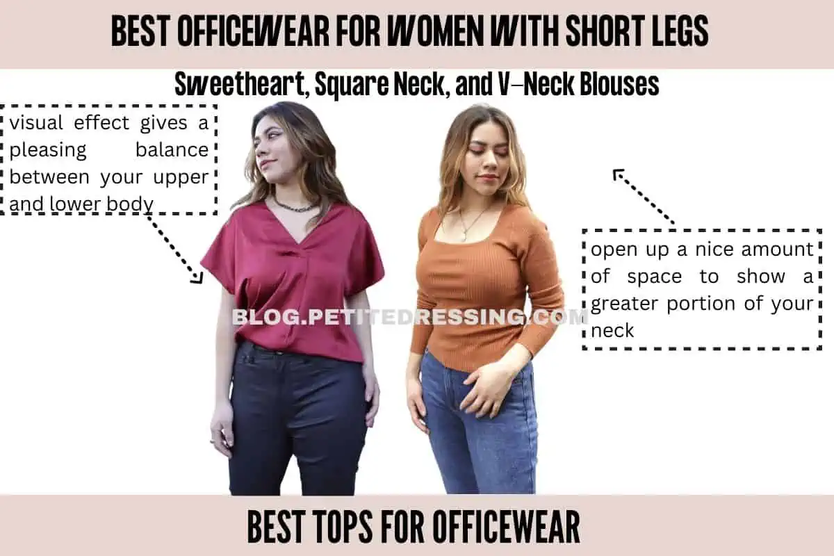 Officewear Style Guide for Women with Short Legs - Petite Dressing