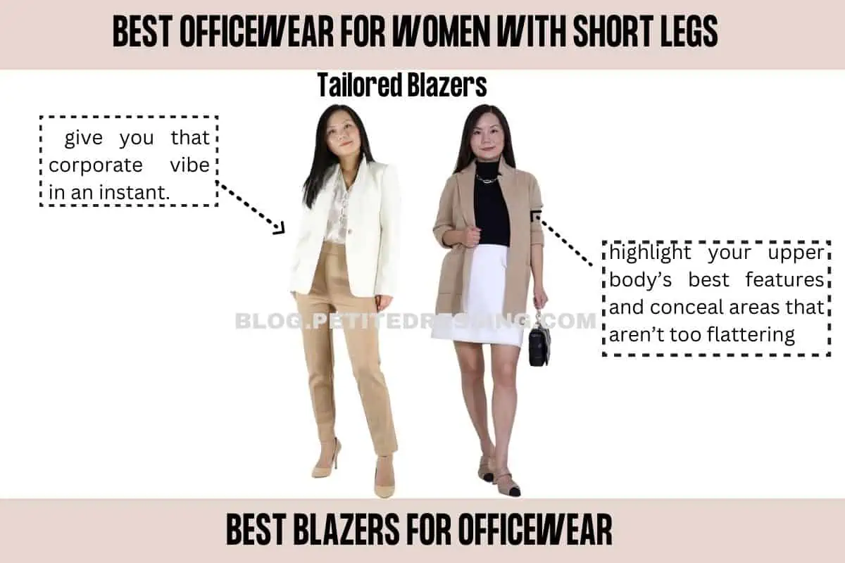 Officewear Style Guide for Women with Short Legs - Petite Dressing