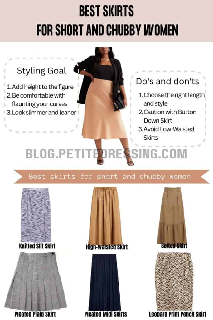 The Skirt Guide for Short and Chubby Women-1
