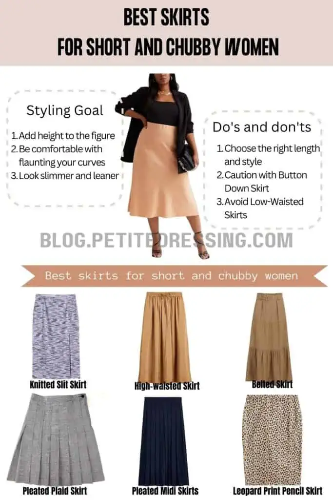 The Skirt Guide for Short and Chubby Women-1