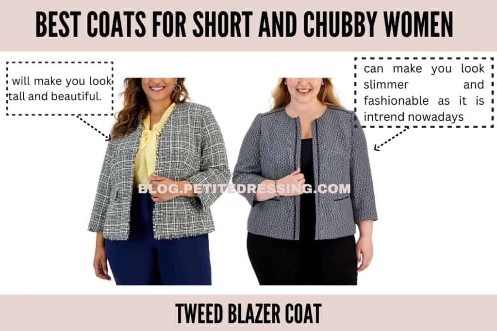 Tweed Blazer Coat