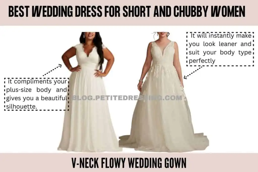 The Wedding Dress Guide for Short and Chubby Women - Petite Dressing