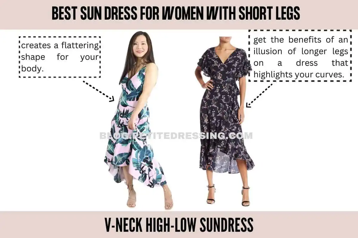 Sun dress guide for women with short legs - Petite Dressing