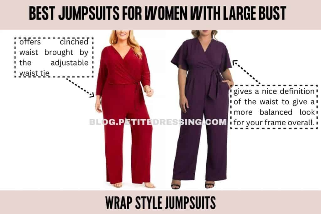Wrap Style Jumpsuits