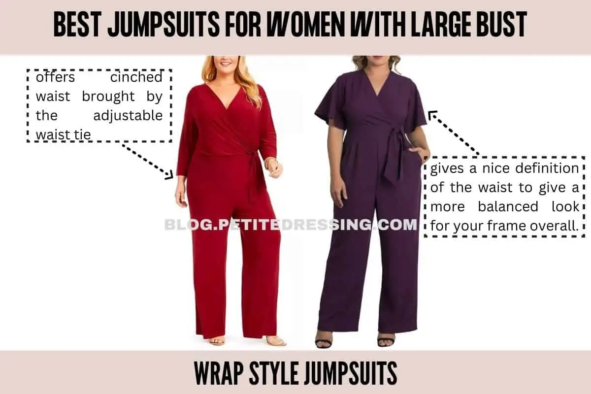 Jumpsuit for hot sale large bust