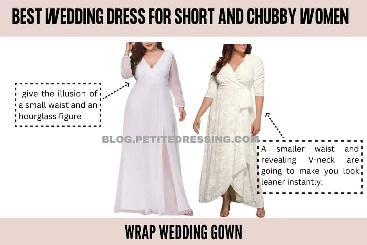 The Wedding Dress Guide for Short and Chubby Women - Petite Dressing