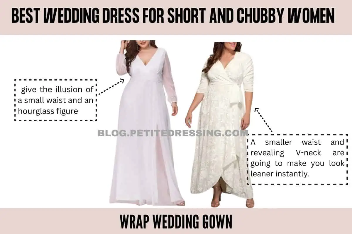 Wedding Dresses for Short Chubby Brides