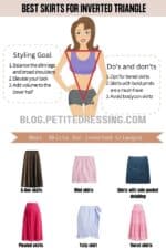 The Complete Skirt Guide for Inverted Triangle Shape