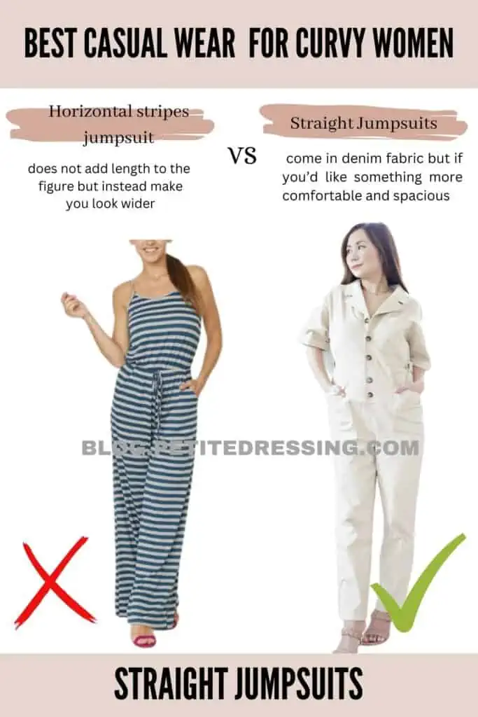 straight jumpsuits