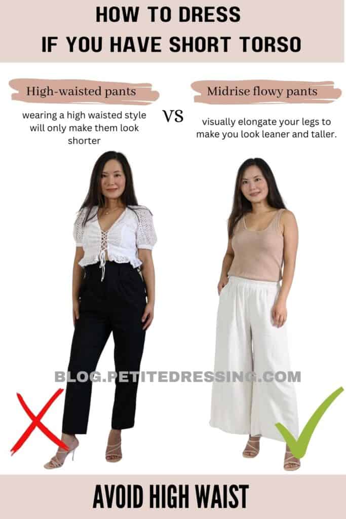 Avoid High waist